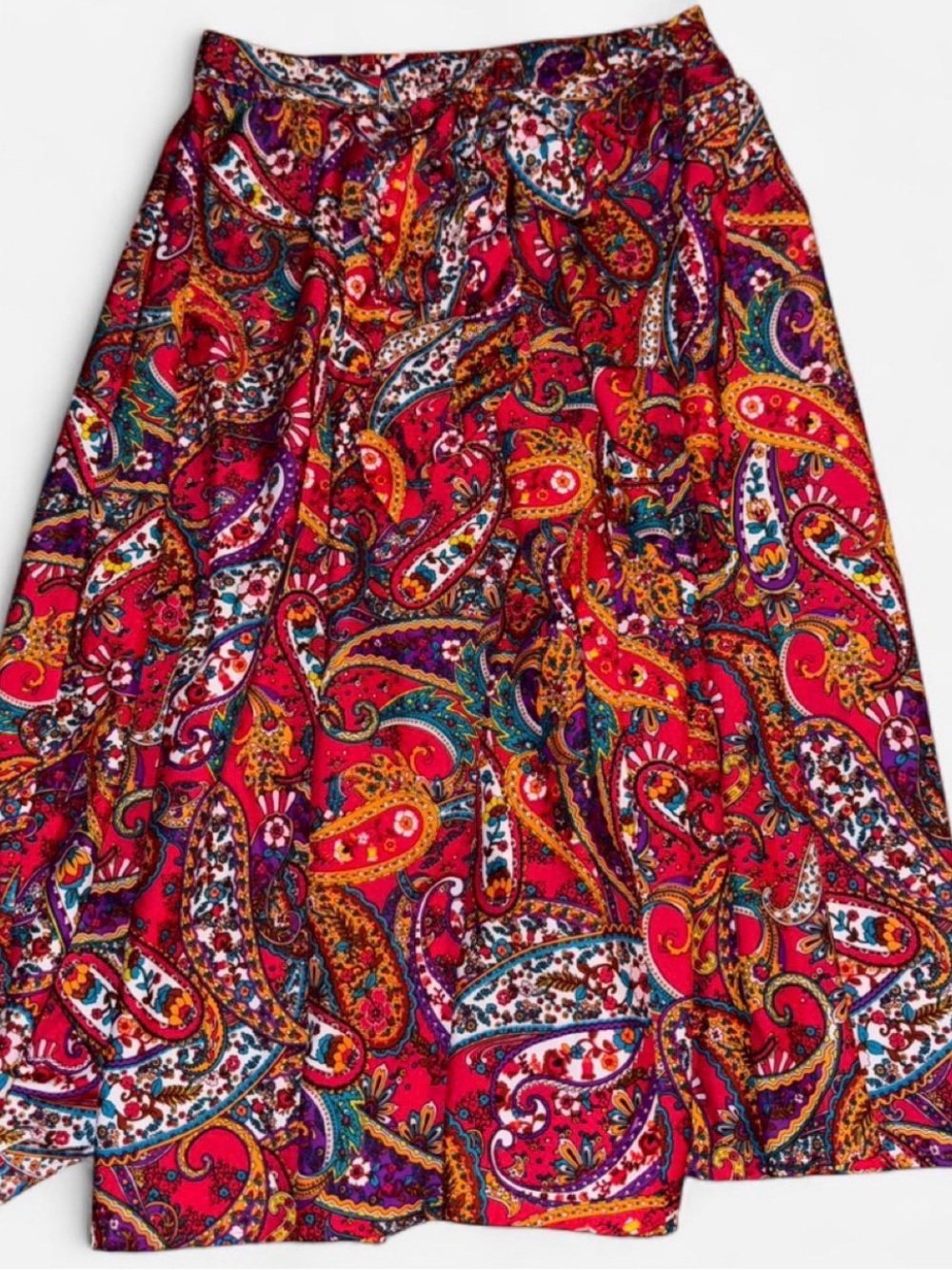 Paisley Maxi Skirt L